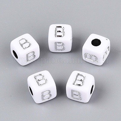 Непрозрачные акриловые бусины SACR-T035-03B-1