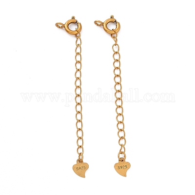 925 удлинитель цепи из стерлингового серебра STER-D036-38AG-1