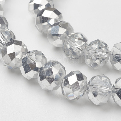 Гальванические стеклянные бусины GR10MMY-07S-1