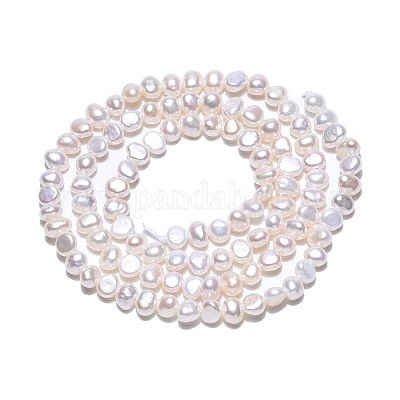 Нити из натурального культивированного пресноводного жемчуга PEAR-N014-03D-1