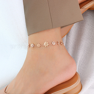 Браслеты-подвески из нержавеющей стали daisy 304 WG455CF-03-1