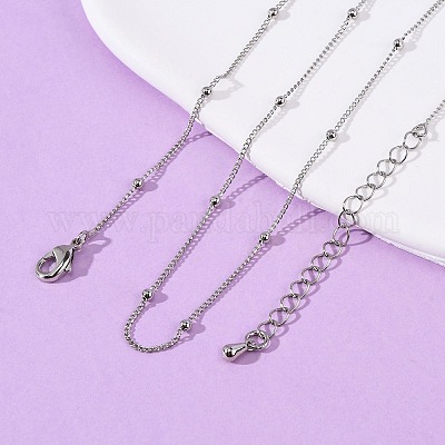 Ожерелья-цепочки из латуни MAK-L045-08P-1