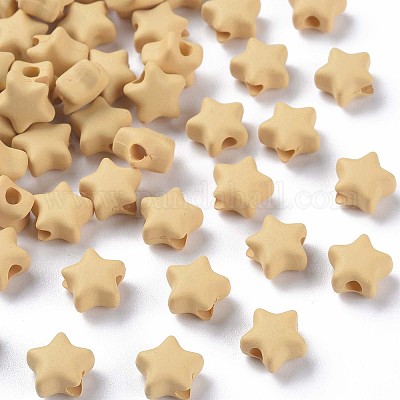 Лакированные бусины из акрила  X-MACR-S373-45-O07-1