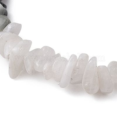 Браслеты из натурального камня с бисером и кристаллами орлиного глаза для женщин BJEW-TA00557-05-1