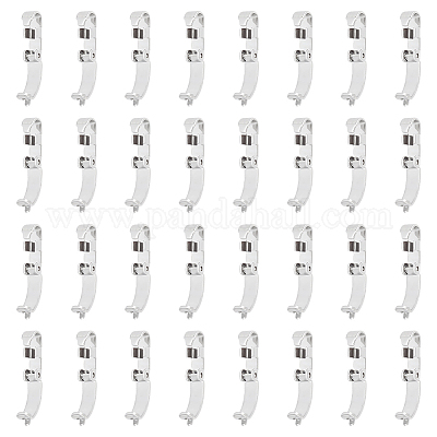 60 шт. раскладывающиеся застежки из нержавеющей стали 316 STAS-UN0056-25-1