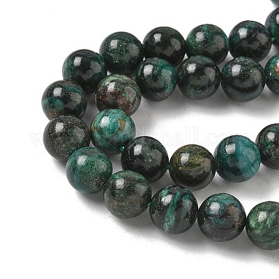 Бусины из натурального фуксита G-G271-B03-8mm-1