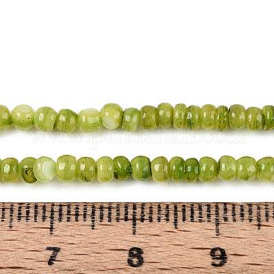 Натуральные пресноводные окрашенные бусы из ракушек SHEL-T020-29B-04-1