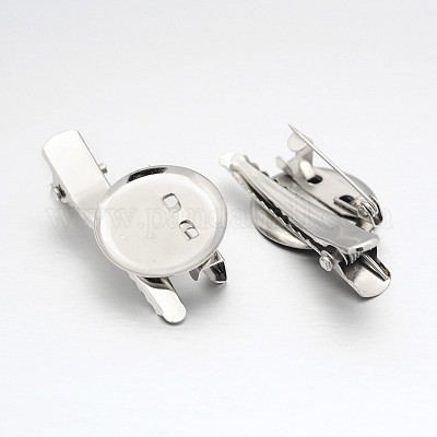 Железа сеттинги кабошон брошь IFIN-A171-03A-1