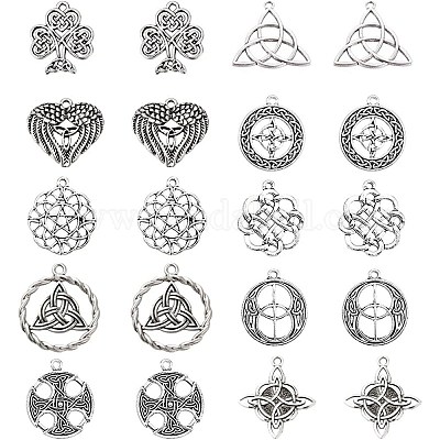 Сплавочные подвески тибетского стиля TIBEP-SC0001-05AS-1