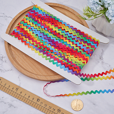 Ric Rac trim multicoloured - 25m