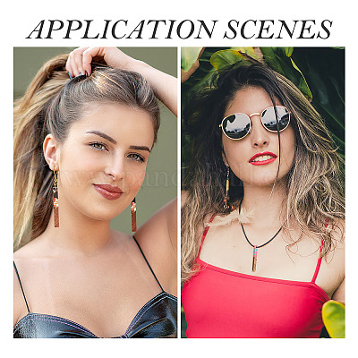 16шт 8 цвета прозрачной смолы и орехового дерева большие подвески RESI-TA0002-53-1