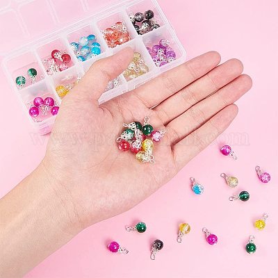 Подвески из расписного хрустального стекла для запекания CCG-PH0002-07-1