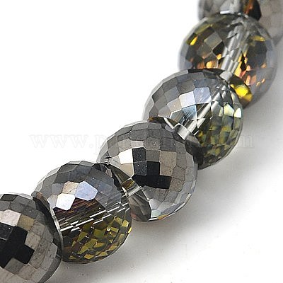 Perles en verre electroplate&nbsp;EGLA-E003-11-1