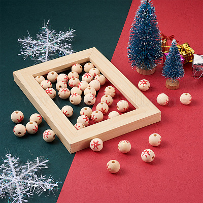 Натуральные деревянные бусы WOOD-TAC0010-02A-1