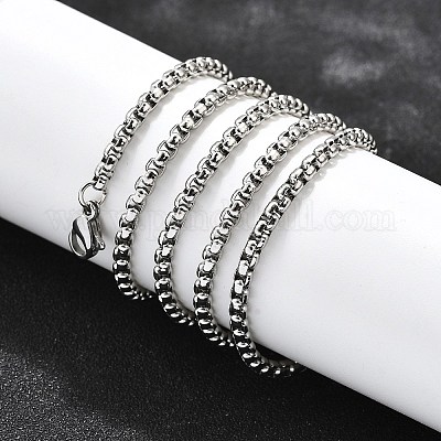 Не тускнеющие цепочки из нержавеющей стали 304 NJEW-O110-05I-P-1