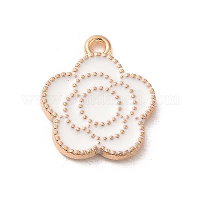 Подвески из эмали и сплава ENAM-E064-14KCG-01-1