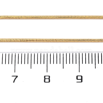 Ожерелья с длинной цепочкой из латуни NJEW-K112-04G-NF-1