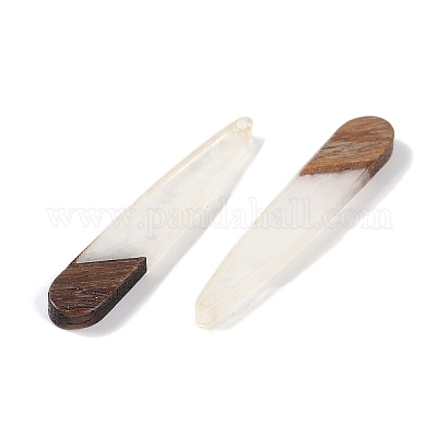 Подвески из смолы и дерева WOOD-F015-01D-1