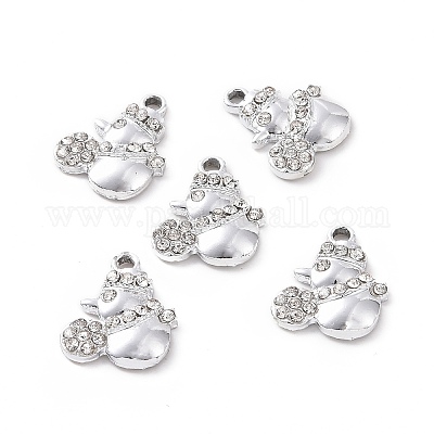 Сплава кристалла горный хрусталь подвески&nbsp;ALRI-C008-40P-1