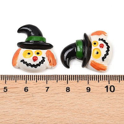 Кабошоны из смолы в стиле Хэллоуин&nbsp;RESI-XCP0002-70D-1