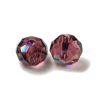 Гальванические стеклянные бусины&nbsp;EGLA-Z004-01A-10-1