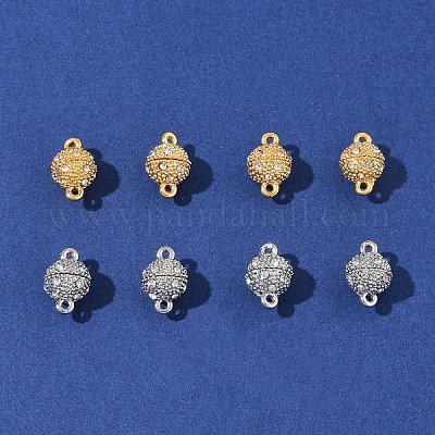 8 комплект магнитных застежек из сплава 2 цветов FIND-FS0003-55-1