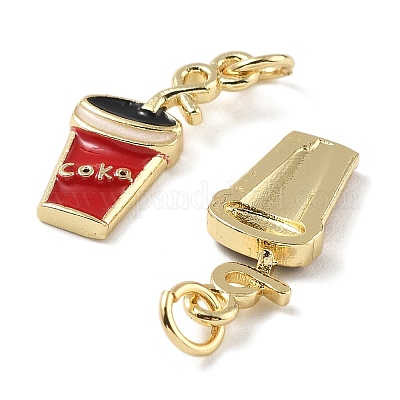 Латунные подвески KK-H002-07A-G-RS-1