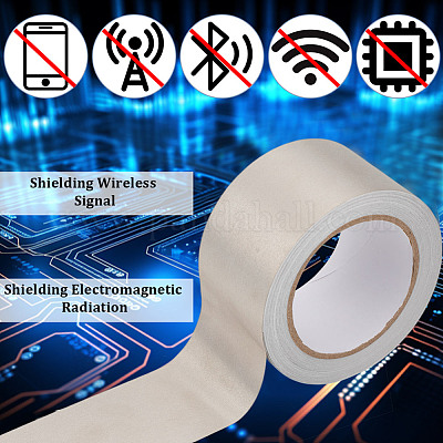 Двусторонний токопроводящий тканевый скотч длиной 20 м. AJEW-WH0070-17D-1