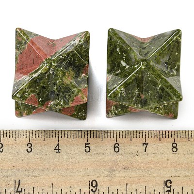 Бусины из природных Unakite G-A206-01B-69-1