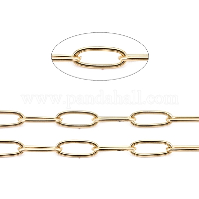 3.28 фут ионного покрытия (IP) 304 нержавеющая сталь скрепки цепи X-CHS-F010-01B-G-01-1