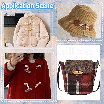 70шт. 5-х цветная пуговица из грушевого дерева BUTT-GF0003-92-1