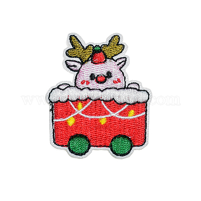 Wholesale Christmas Theme Computerized Embroidery Cloth Self