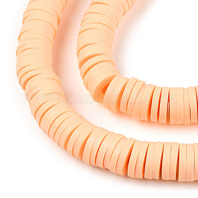 Полимерной глины ручной работы бисер нитей CLAY-R089-6mm-122-1