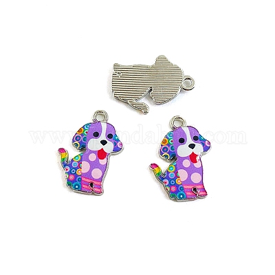 Подвески из эмали и сплава&nbsp;PW-WGBFD81-05-1