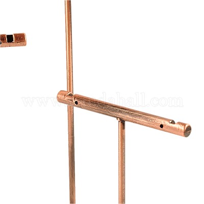 Т железный брусок серьги отображает наборы EDIS-N002-01-1