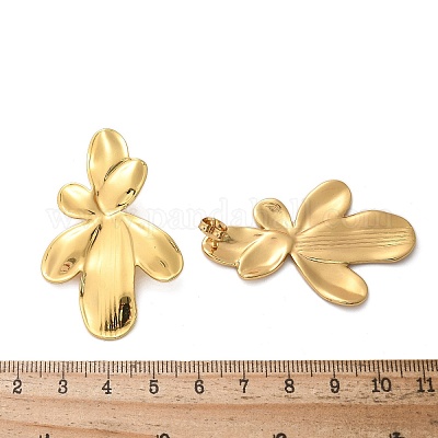 Серьги-гвоздики из нержавеющей стали 304 для женщин EJEW-U047-03G-1