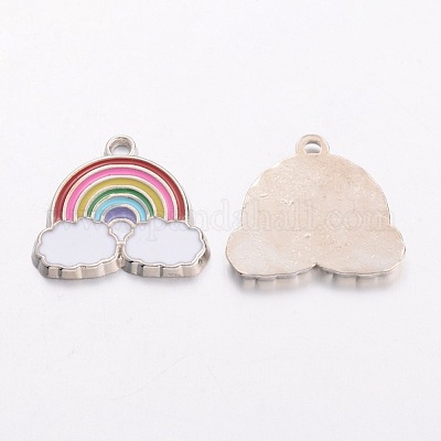 Подвески из эмали и сплава ENAM-H019-1