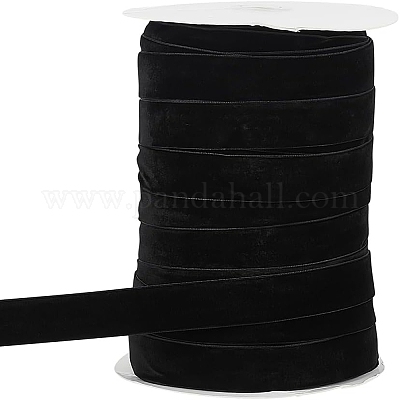 80 ярд односторонней плоской бархатной ленты OCOR-WH0078-79A-1