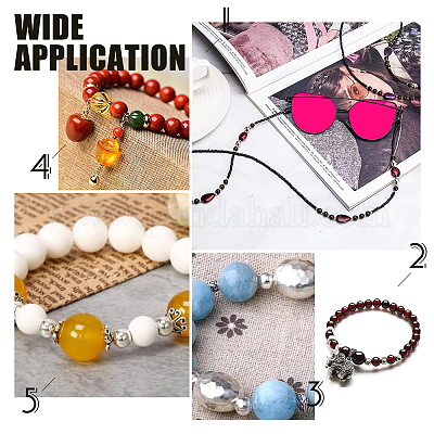 Распорные бусины из нержавеющей стали 304&nbsp;STAS-UN0008-69P-1