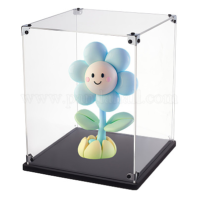 Прозрачная акриловая витрина для минифигурок ODIS-WH0043-92B-1