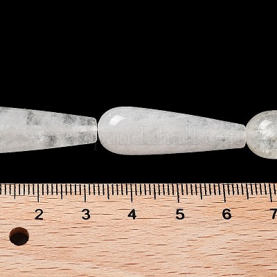 Природных кристаллов кварца бисер нитей G-P528-H17-01-1