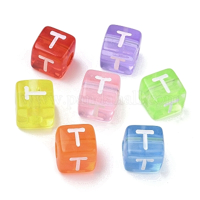 Прозрачные акриловые бусины&nbsp;MACR-K365-07T-1