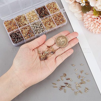 90 г 10 вида стеклянных бусин SEED-HY0001-08-1