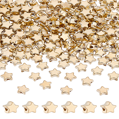 Пластиковые бусины ccb 500 шт.&nbsp;CCB-LP0001-04-1