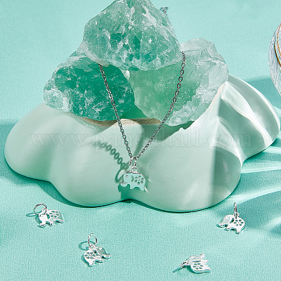 5 шт. 925 подвески из стерлингового серебра STER-BBC0002-20-1