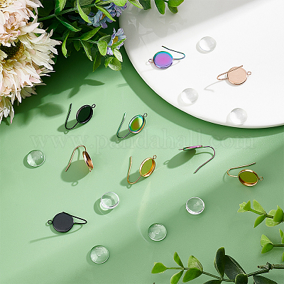 Набор для самостоятельного изготовления сережек-куполов DIY-UN0003-75-1