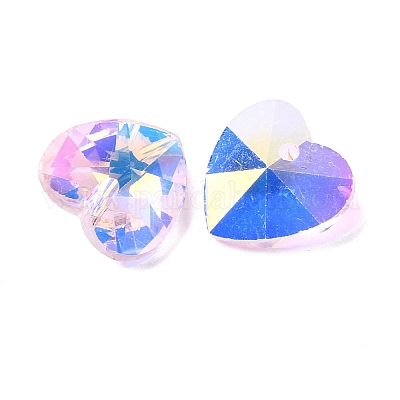 Граненый стеклянный шарм RGLA-L026-B17-1