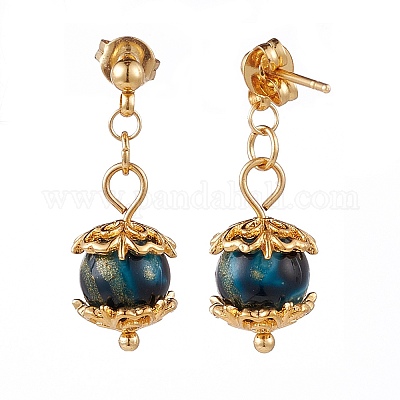 Свисающие серьги EJEW-JE04440-1