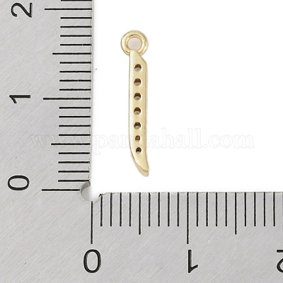 Покрытие стойки латунь микропаве прозрачные подвески из кубического циркония KK-A224-03H-G-1