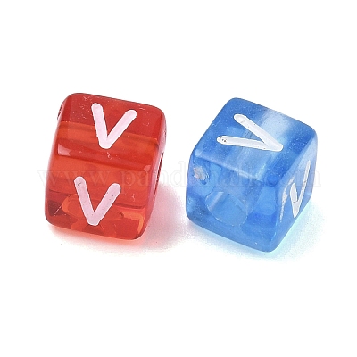 Прозрачные акриловые бусины&nbsp;MACR-K365-07V-1